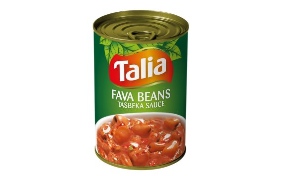 TALIA Fava Beans In Tasbeka Sauce 14.1oz/400g x 24