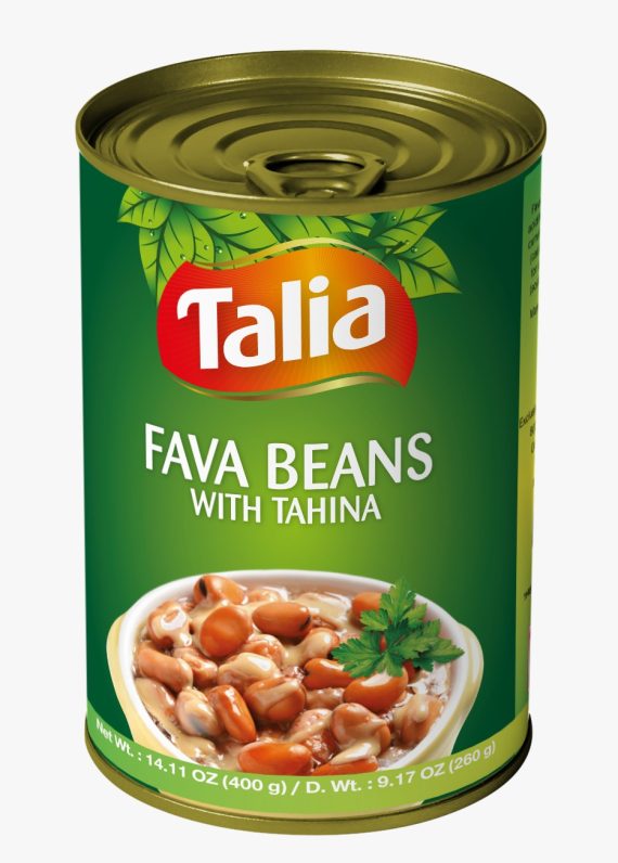 TALIA Fava Beans With Tahina 14.1oz/400g x 24