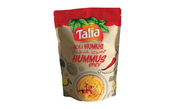 TALIA Hummus Tahina Spicy Pouch 14.1oz/400g x 16