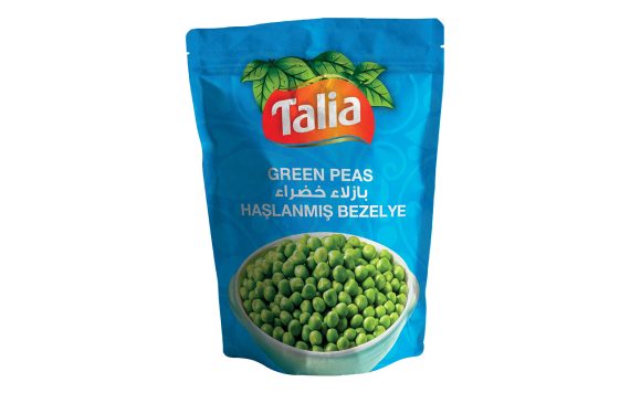 TALIA Green Peas Pouch 14.1oz/400g x 16