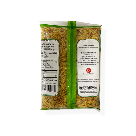 JANNAH Bulgur #3 with Vermicelli 16oz/454g x 12