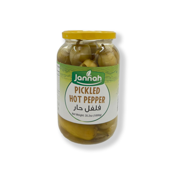 JANNAH Pickled Hot Pepper In Brine 1.000 GR*12