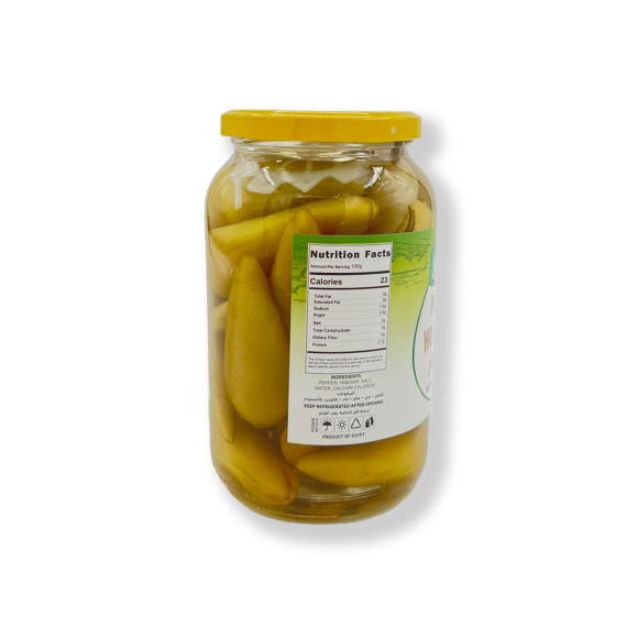 JANNAH Pickled Hot Pepper In Brine 1.000 GR*12