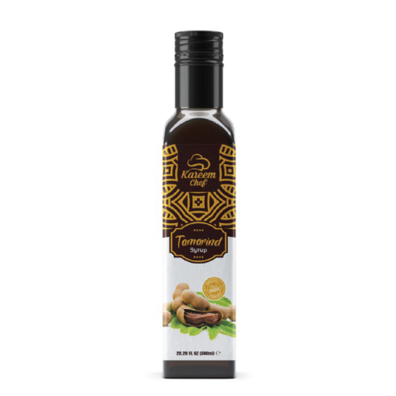 Kareem Chef Condensed Tamarind Syrup Glass Bottle 500 Ml*12