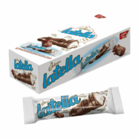 JABRICO Latella Wafer Milk 17g x 24pcs x 12 ($4.30 Per Box, $0.18 Per Piece)