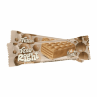 TEXO RIGHT Bubbles Wafer Latte Cream 40g x 12pcs x 6 ($5.48 Per Box, $0.46 Per Piece)