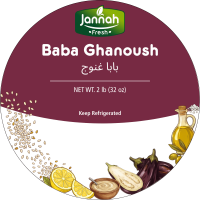JANNAH Fresh Baba Ghanoush 2lb / 907g