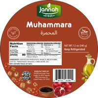 JANNAH Fresh Muhammara 12oz / 340g